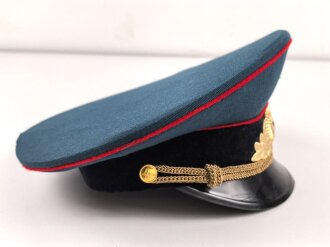 Russland "Kalter Krieg"  Schirmmütze für einen Offizier, gebraucht, Kopfgrösse 56