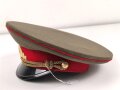 Russland, Kalter Krieg, Schirmmütze für einen Offizier, gebraucht, Kopfgrösse 55