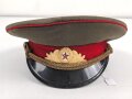 Russland, Kalter Krieg, Schirmmütze für einen Offizier, gebraucht, Kopfgrösse 55