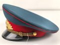 Russland "Kalter Krieg"  Schirmmütze für einen Offizier, gebraucht, Kopfgrösse 57