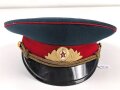 Russland "Kalter Krieg"  Schirmmütze für einen Offizier, gebraucht, Kopfgrösse 57
