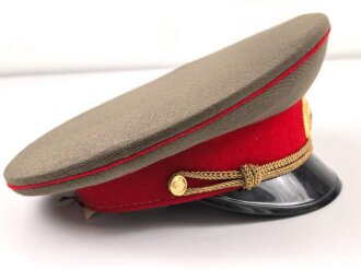 Russland "Kalter Krieg"  Schirmmütze für einen Offizier, gebraucht, Kopfgrösse 57