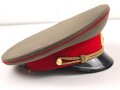 Russland "Kalter Krieg"  Schirmmütze für einen Offizier, gebraucht, Kopfgrösse 57