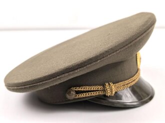 Russland "Kalter Krieg"  Schirmmütze für einen Offizier, gebraucht, Kopfgrösse 54