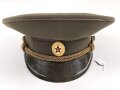 Russland "Kalter Krieg"  Schirmmütze für einen Offizier, gebraucht, Kopfgrösse 54