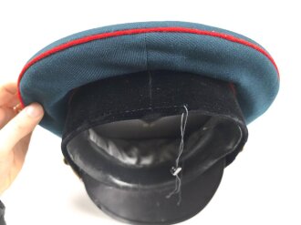 Russland "Kalter Krieg"  Schirmmütze für einen Offizier, gebraucht, Kopfgrösse 57