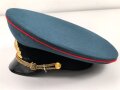 Russland "Kalter Krieg"  Schirmmütze für einen Offizier, gebraucht, Kopfgrösse 57