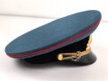 Russland "Kalter Krieg"  Schirmmütze für einen Offizier, gebraucht, Kopfgrösse 57