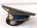 Russland "Kalter Krieg"  Schirmmütze für einen Offizier, gebraucht, Kopfgrösse 53