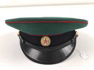 Russland "Kalter Krieg"  Schirmmütze für Mannschaften, gebraucht, Kopfgrösse 54