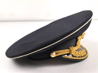 Russland "Kalter Krieg"  Schirmmütze für einen hochrangigen Marineoffizier. Kopfgrösse 57