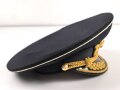 Russland "Kalter Krieg"  Schirmmütze für einen hochrangigen Marineoffizier. Kopfgrösse 57