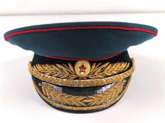 Russland "Kalter Krieg"  Schirmmütze für einen General. Kopfgrösse 58