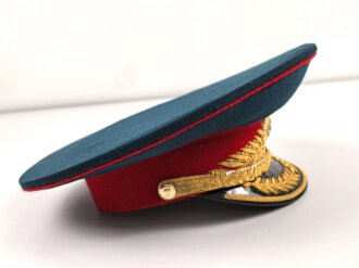 Russland "Kalter Krieg"  Schirmmütze für einen General. Kopfgrösse 58