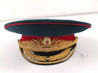 Russland "Kalter Krieg"  Schirmmütze für einen General. Kopfgrösse 58