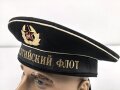 Russland "Kalter Krieg"  Tellermütze für Marineangehörige, Kopfgrösse 58