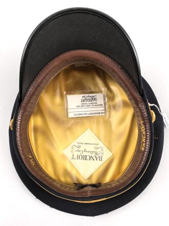 U.S.Army Officers dress visor hat, "Bancroft", size 7 1/8