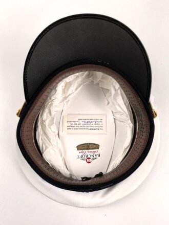 U.S. Coast guard officers visor hat, "Bancroft", size 7  3/8