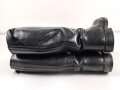 Paar Stiefel für Offiziere, ähnlich Wehrmacht, vermutlich Produktion nach 1945. Ungereinigt, Sohlenlänge 27,5cm