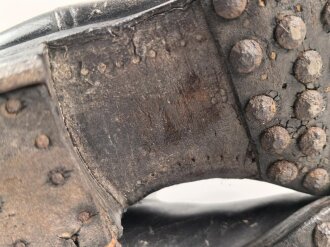 Paar Stiefel für Unteroffiziere der Wehrmacht. Ungereinigtes Paar, Sohlenlänge 28,5cm