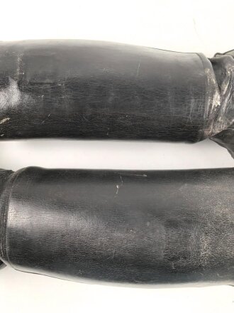 Paar Stiefel für Unteroffiziere der Wehrmacht. Ungereinigtes Paar, Sohlenlänge 28,5cm