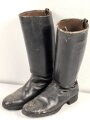 Paar Stiefel für Unteroffiziere der Wehrmacht. Ungereinigtes Paar, Sohlenlänge 28,5cm