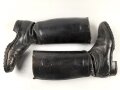 Paar Stiefel für Unteroffiziere der Wehrmacht. Ungereinigtes Paar, Sohlenlänge 28,5cm