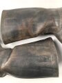 Paar Stiefel für Mannschaften der Wehrmacht. Keine Kammerstempelung erkennbar, meiner Meinung nach komplett neuzeitlich nachbesohlt. Sohlenlänge 31,5cm