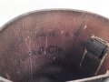 Paar Stiefel für Mannschaften der Wehrmacht, Kammerstempelung innen im Schaft, ungereinigtes Paar, Sohlenlänge 28cm