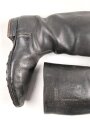 Paar Stiefel für Mannschaften der Wehrmacht, Kammerstempelung innen im Schaft, ungereinigtes Paar, Sohlenlänge 28cm