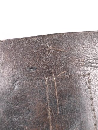 Paar Stiefel für Mannschaften der Wehrmacht, ungereinigtes Paar, Sohlenlänge 28,5cm