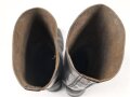 Paar Stiefel für Mannschaften der Wehrmacht, ungereinigtes Paar, Sohlenlänge 28,5cm
