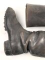 Paar Stiefel für Mannschaften der Wehrmacht, ungereinigtes Paar, Sohlenlänge 28,5cm