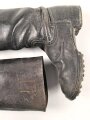 Paar Stiefel für Mannschaften der Wehrmacht, ungereinigtes Paar, Sohlenlänge 28,5cm