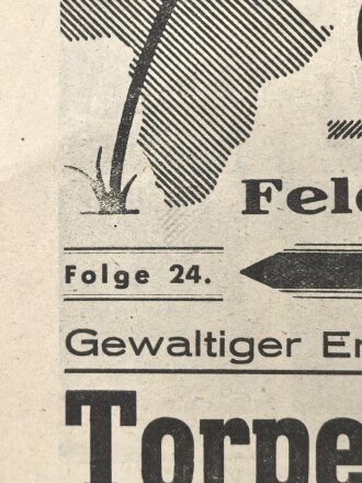 "Die Oase" Feldzeitung des Deutschen Afrika Korps, Folge 24 vom 10.Mai 1941
