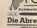 "Die Oase" Feldzeitung des Deutschen Afrika Korps, Folge 20 vom 6.Mai 1941