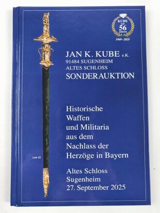 Jan K. Kube, Sonderauktion Sammlungsauflösung...