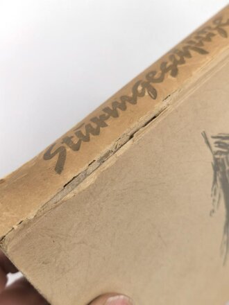 "Sturmgeschütze vor! Ein Buch der Sturmartillerie" mit Widmung von Weihnachten 1944, DIN A5 gebraucht