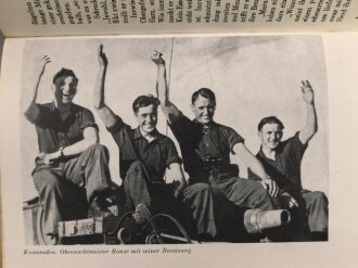 "Sturmgeschütze vor! Ein Buch der Sturmartillerie" mit Widmung von Weihnachten 1944, DIN A5 gebraucht