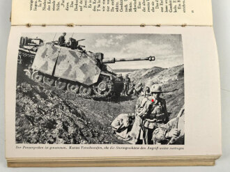 "Sturmgeschütze vor! Ein Buch der Sturmartillerie" mit Widmung von Weihnachten 1944, DIN A5 gebraucht