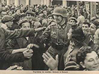 "Von den Karawanken bis Kreta - Berichte und Bilder" datiert 1941, über DIN A5 gebraucht