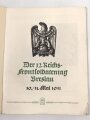 "Ziel erkannt! 12. Reichs- Frontsoldatentag des Stahlhelm Bund der Frontsoldaten 30./31. Mai 1931", DIN A4 gebraucht