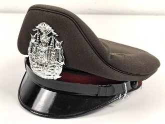 Thailand, Schirmmütze für Angehörige der Polizei. Guter Zustand, Kopfgrösse 57