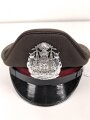 Thailand, Schirmmütze für Angehörige der Polizei. Guter Zustand, Kopfgrösse 57