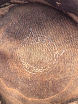 Tschechoslowakei, Schirmmütze für Angehörige der Luftwaffe aus des Zeit des kalten Krieg, guter Zustand, Kopfgrösse 55