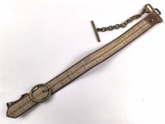 Baden Kaiserreich, Gehänge für eine Blankwaffe. Farbfrisch, guter Zustand