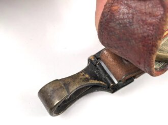 Baden Kaiserreich, Gehänge für eine Blankwaffe. Farbfrisch, guter Zustand