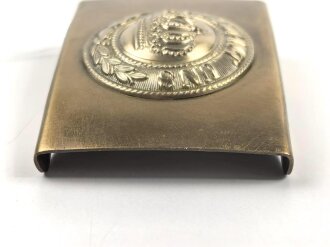 Preußen, Koppelschloss für Mannschaften , neuzeitliche Sammleranfertigung