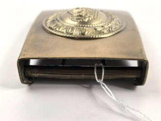 Preußen, Koppelschloss für Mannschaften , neuzeitliche Sammleranfertigung