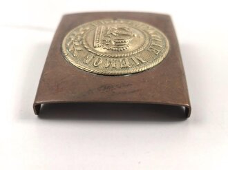 Sachsen, Koppelschloss für Mannschaften, ungereinigtes Stück